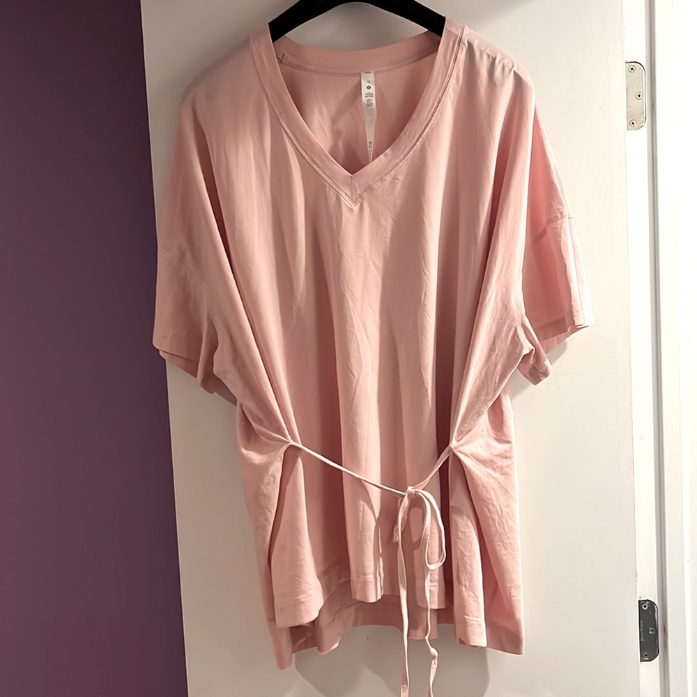 Lululemon Side Tie V-Neck T-Shirt